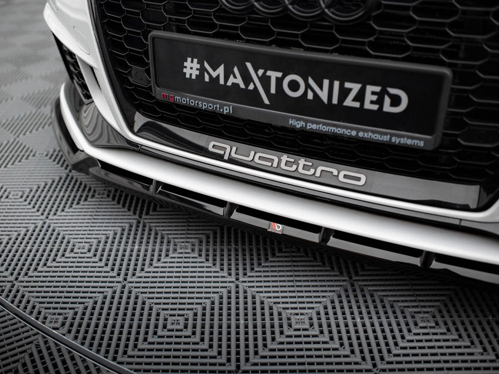 Front Splitter V.3 - Audi RS3 Sedan 8V Facelift