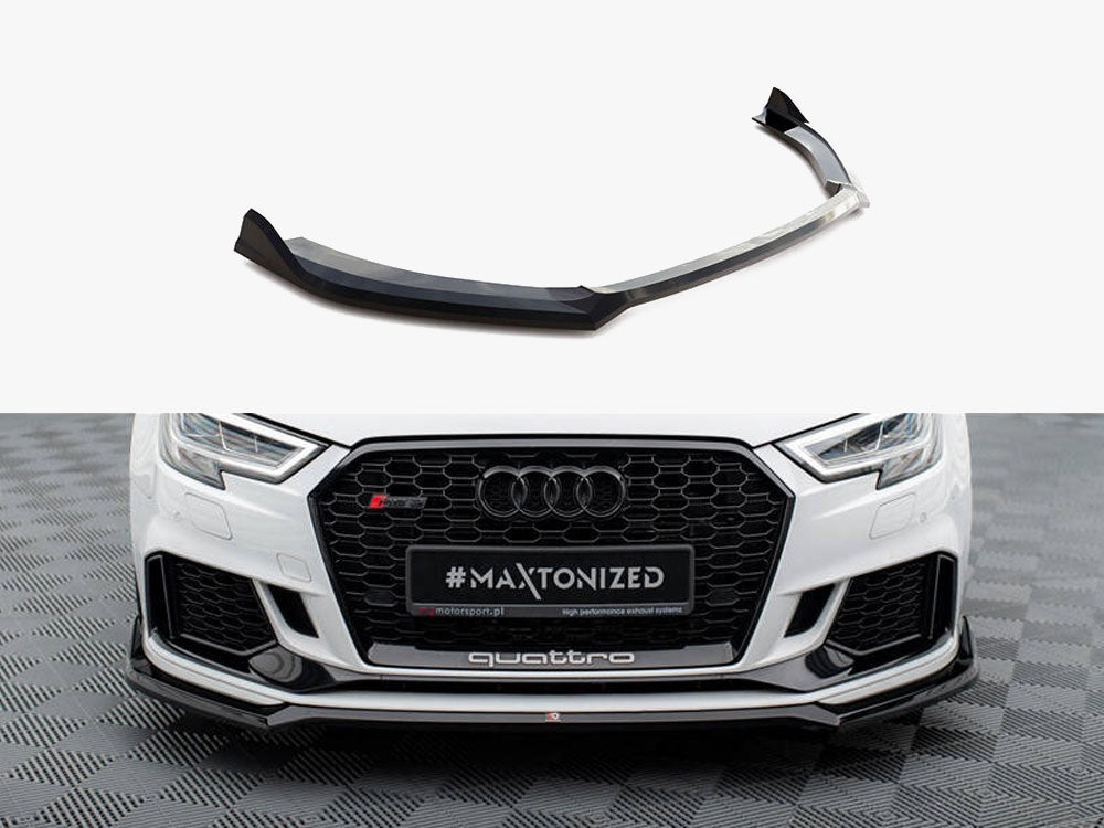 Front Splitter V.4 - Audi RS3 Sedan 8V Facelift