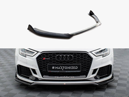 Front Splitter V.4 - Audi RS3 Sedan 8V Facelift
