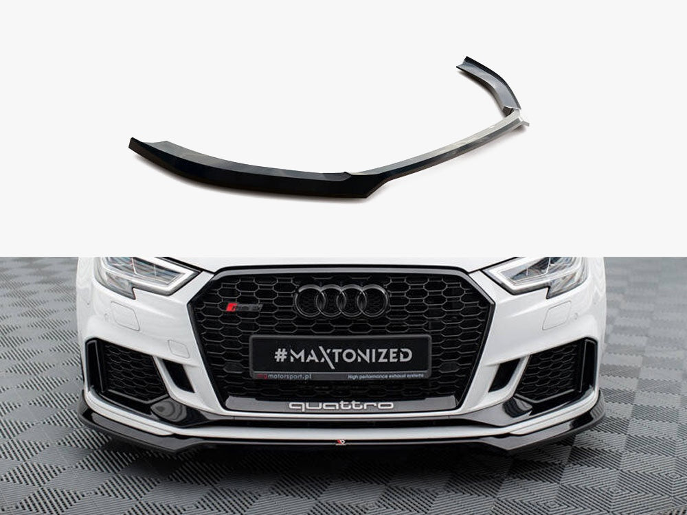 Front Splitter V.5 - Audi RS3 Sedan 8V Facelift