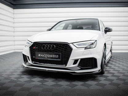 Front Splitter V.5 - Audi RS3 Sedan 8V Facelift