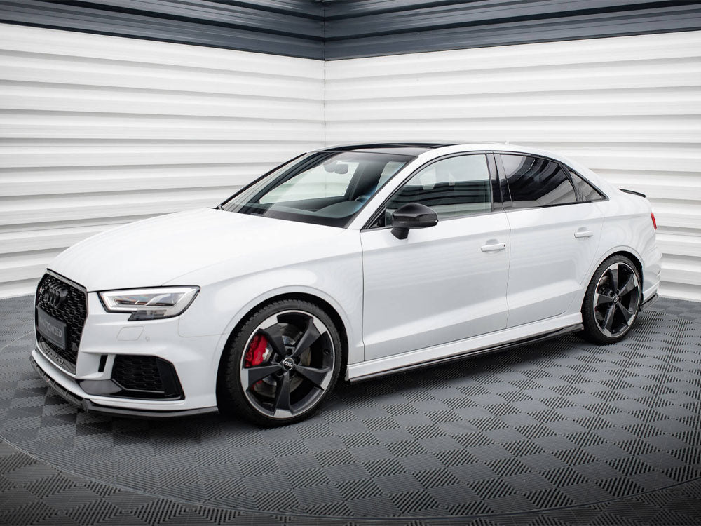 Side Skirts Diffusers V.2 - Audi RS3 Sedan 8V Facelift