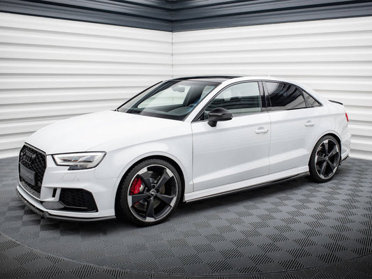 Side Skirts Diffusers V.2 - Audi RS3 Sedan 8V Facelift