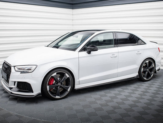 Side Skirts Diffusers V.3 - Audi RS3 Sedan 8V Facelift