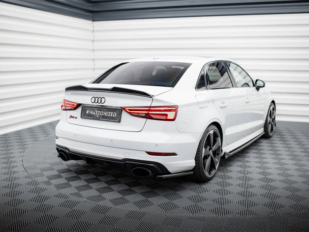 Rear Side Splitters V.2 - Audi RS3 Sedan 8V Facelift