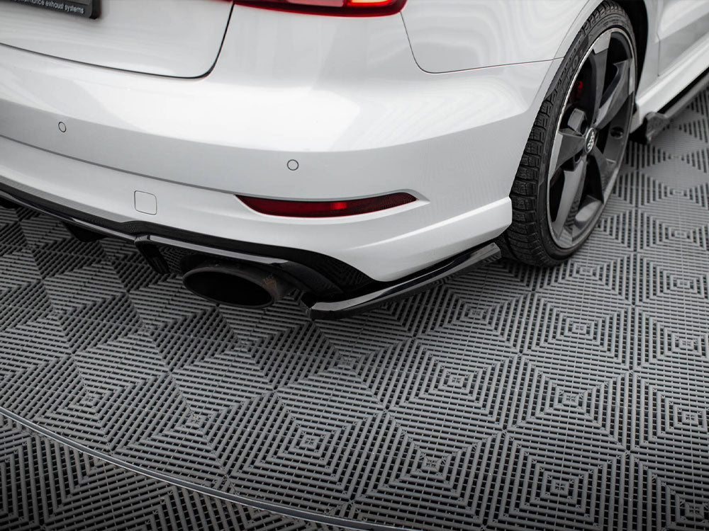 Rear Side Splitters V.2 - Audi RS3 Sedan 8V Facelift