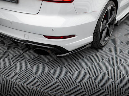 Rear Side Splitters V.2 - Audi RS3 Sedan 8V Facelift
