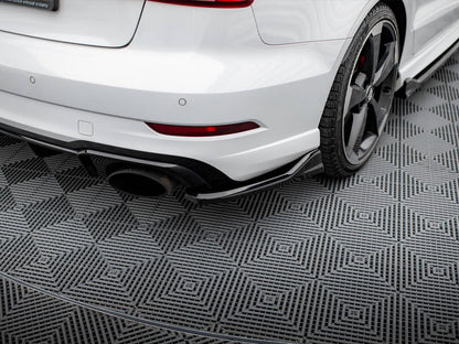 Rear Side Splitters V.3 - Audi RS3 Sedan 8V Facelift