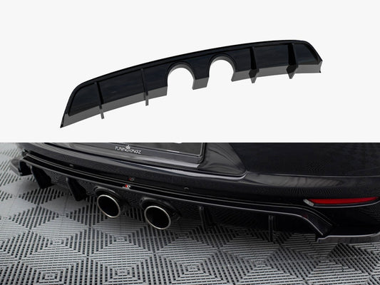 Rear Valance V.2 - Volkswagen Scirocco Mk3 (R32 Exhaust)