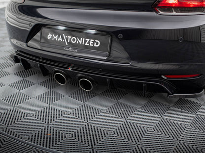 Rear Valance V.2 - Volkswagen Scirocco Mk3 (R32 Exhaust)