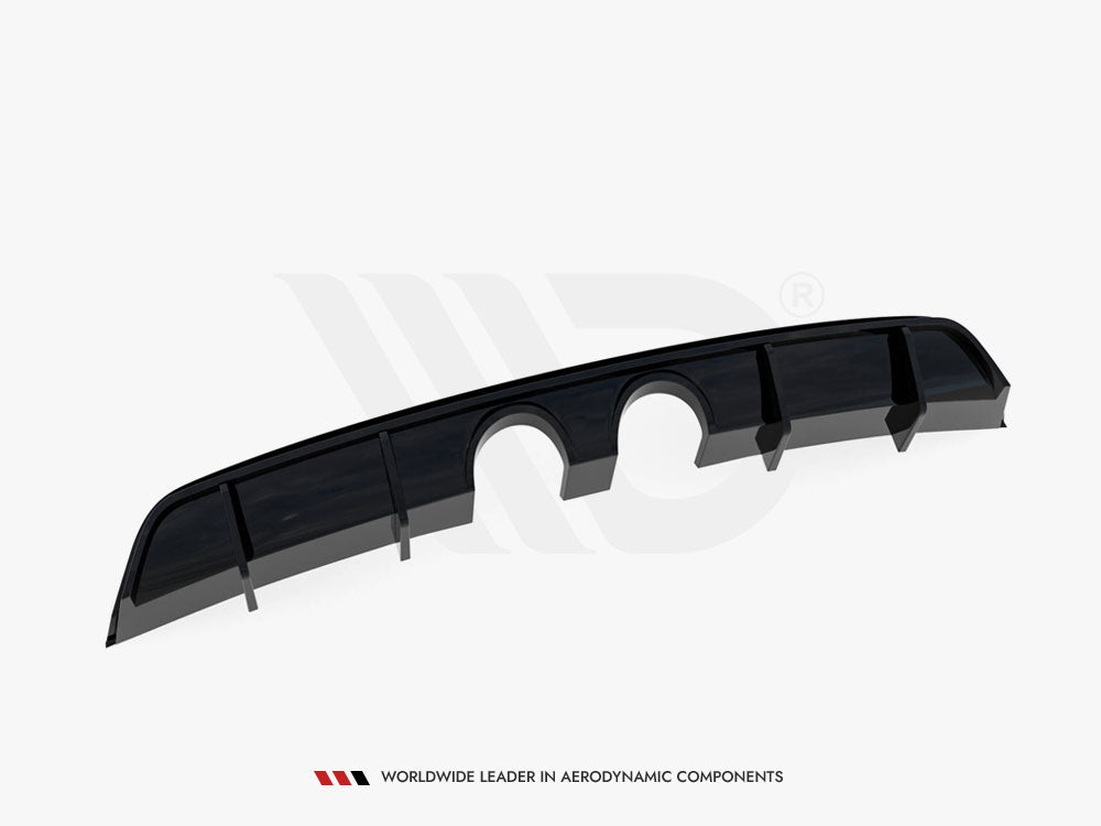 Rear Valance V.2 - Volkswagen Scirocco Mk3 (R32 Exhaust)