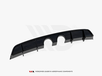 Rear Valance V.2 - Volkswagen Scirocco Mk3 (R32 Exhaust)