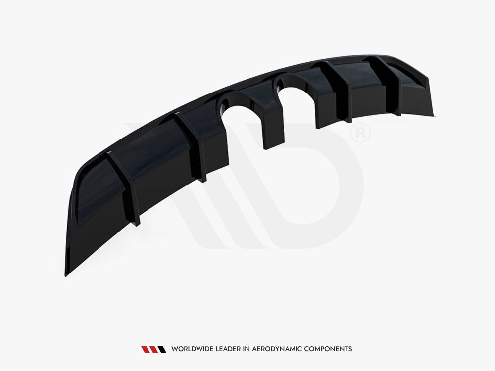 Rear Valance V.2 - Volkswagen Scirocco Mk3 (R32 Exhaust)