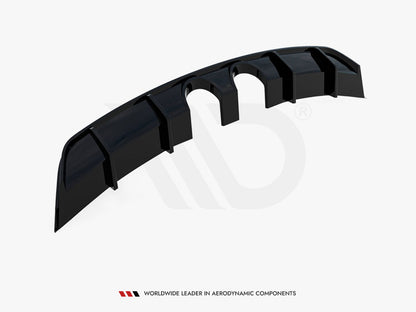 Rear Valance V.2 - Volkswagen Scirocco Mk3 (R32 Exhaust)