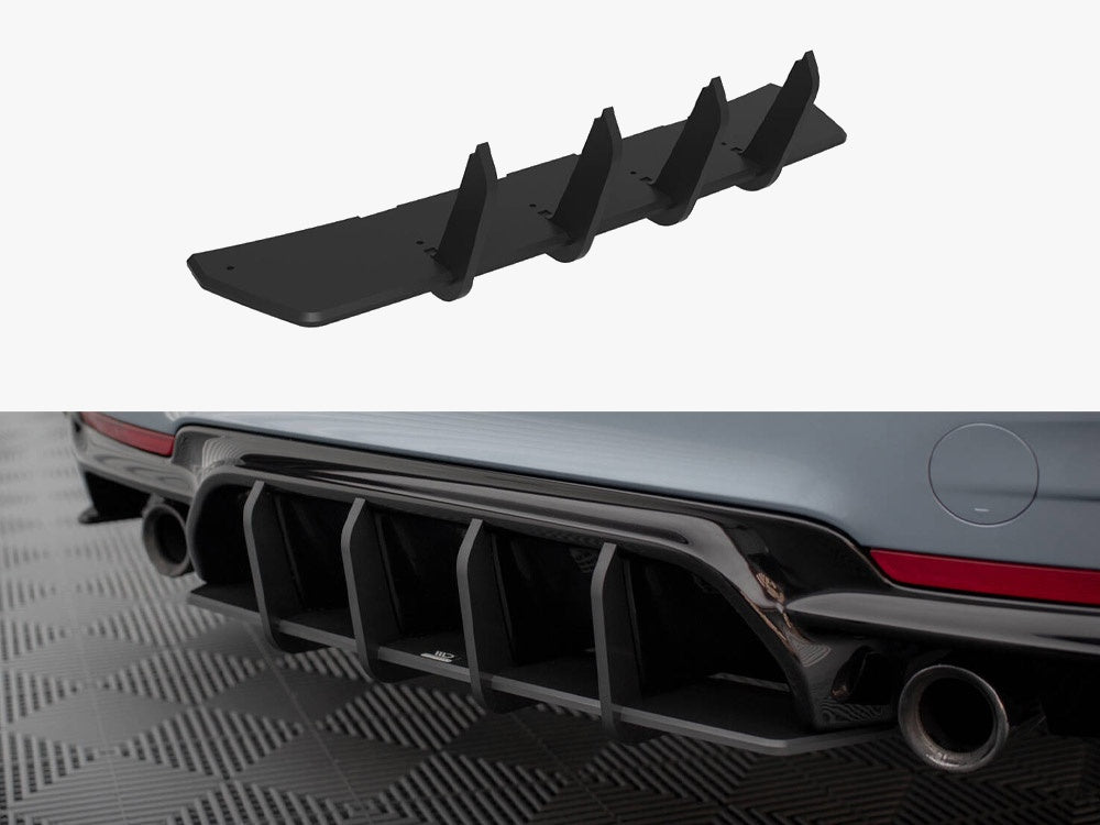 Street PRO Rear Diffuser V1 - BMW 4 Series (35 Coupe M-Pack F32)