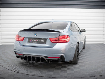Street Pro Rear Side Splitters - BMW 4 Series (35i Coupe M-Pack F32)