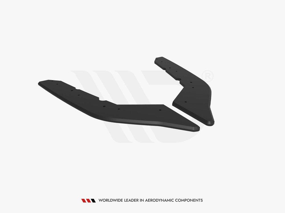 Street Pro Rear Side Splitters - BMW 4 Series (35i Coupe M-Pack F32)