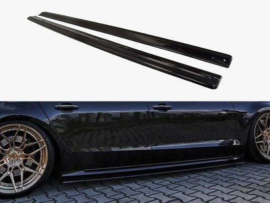 Side Skirts Diffusers - Audi S8 D4 FL