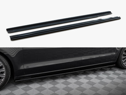 Side Skirts Diffusers - Audi A8 Long D4