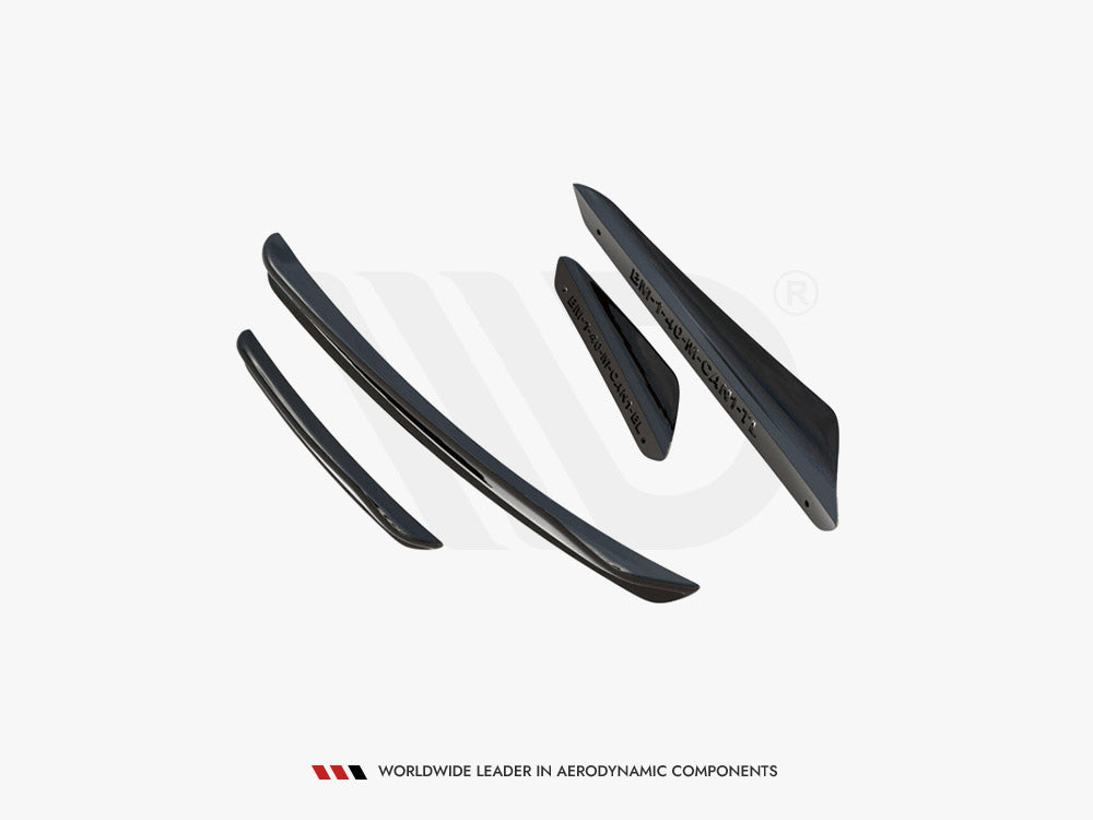 Front Bumper Wings (Canards) - BMW 1 Series F40 (M Sport / M135i)