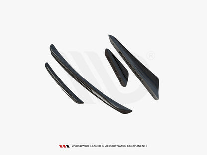 Front Bumper Wings (Canards) - BMW 1 Series F40 (M Sport / M135i)
