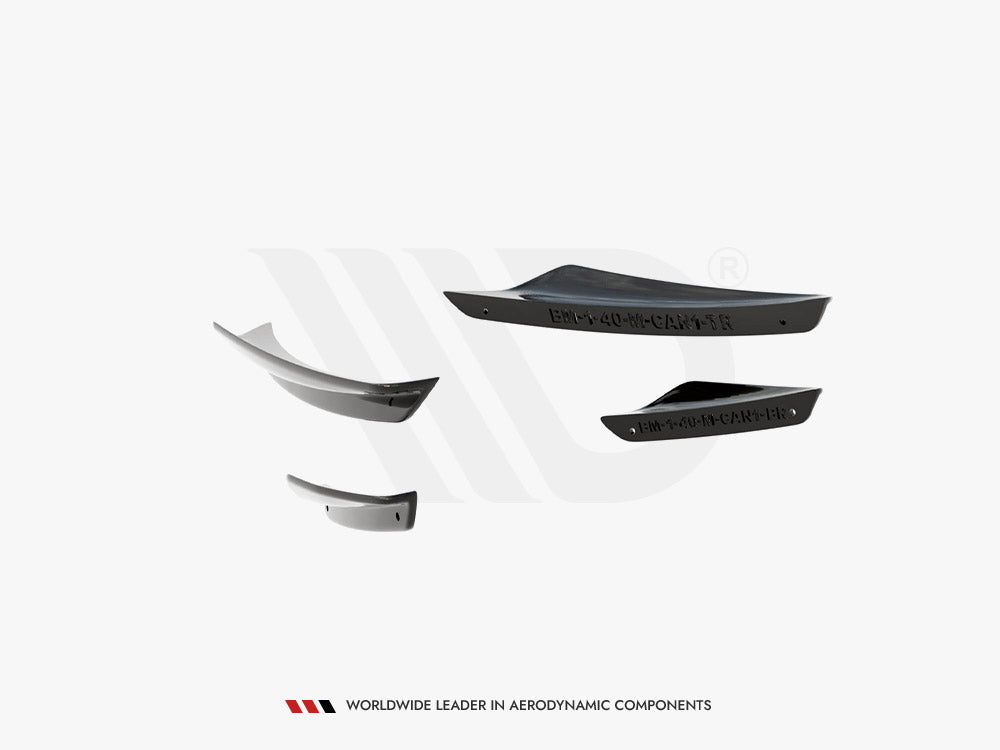 Front Bumper Wings (Canards) - BMW 1 Series F40 (M Sport / M135i)