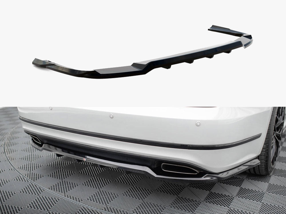 Rear Splitter (Vertical Bars) - Volkswagen Passat GT B8 Facelift USA