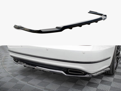 Rear Splitter (Vertical Bars) - Volkswagen Passat GT B8 Facelift USA