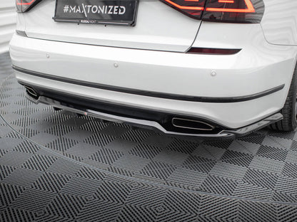 Rear Splitter (Vertical Bars) - Volkswagen Passat GT B8 Facelift USA