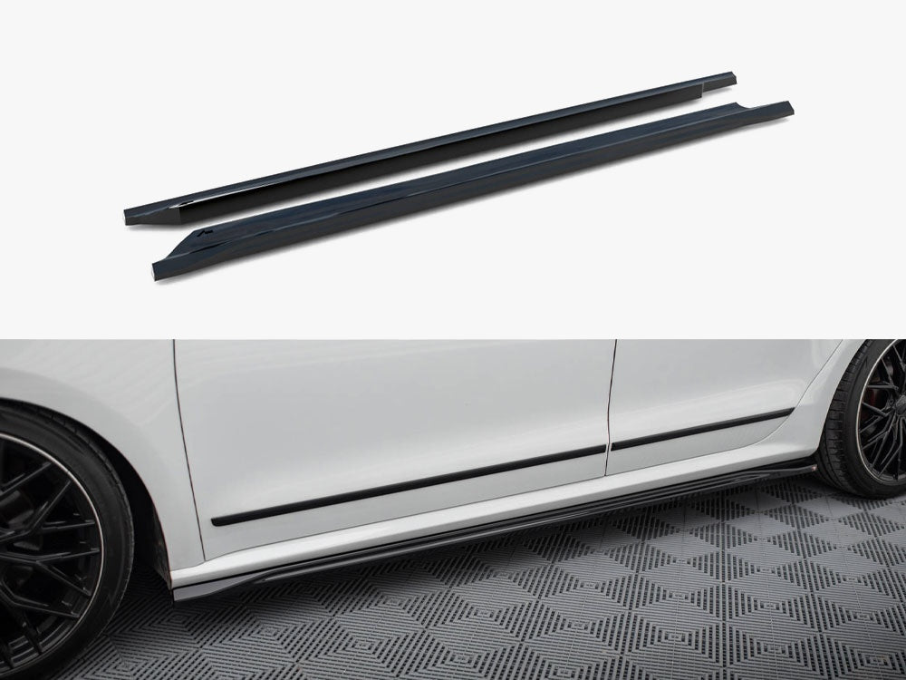 Side Skirts Diffusers - Volkswagen Passat GT B8 Facelift USA