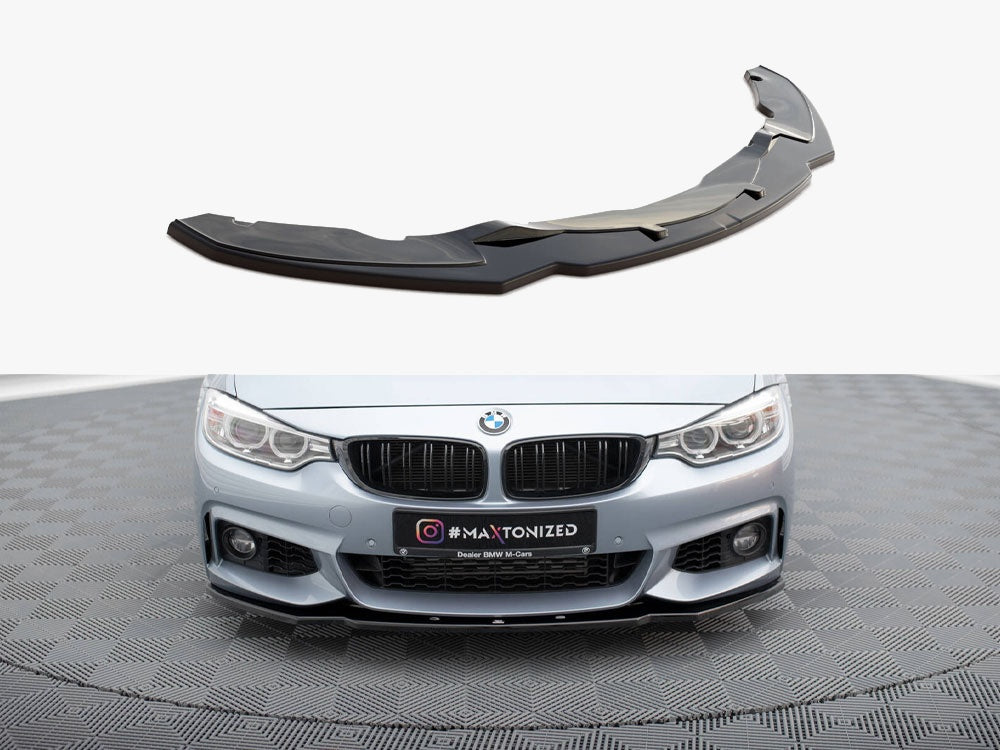 Front Splitter V1 - BMW 4 Series (Coupe / Gran Coupe / Cabrio M-Pack F32 / F36 / F33)
