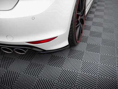 Rear Side Splitters V.1 - Volkswagen Golf R / R-Line Mk7