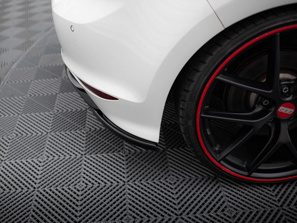 Rear Side Splitters V.1 - Volkswagen Golf R / R-Line Mk7