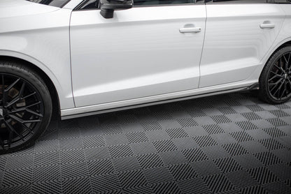 Side Skirts Diffusers - Audi A3 Sedan 8V