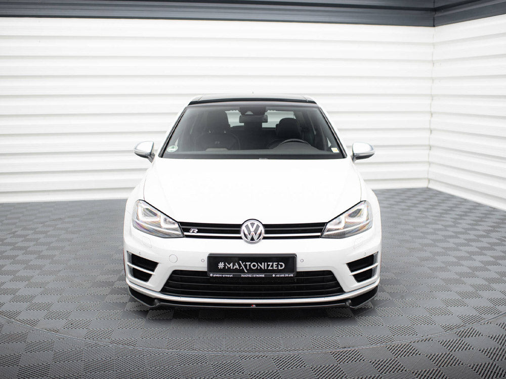 Front Splitter V.2 - Volkswagen Golf R / R-Line Mk7