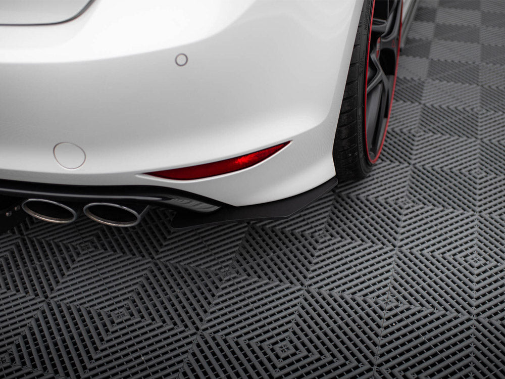 Rear Diffuser &amp; Rear Side Splitters - Volkswagen Golf Mk7 R Hatchback