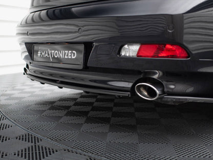 Central Rear Splitter (Vertical Bars) - BMW 6 Series (Coupe / Cabrio E63 / E64)