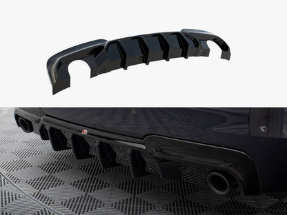 Rear Valance V2 - BMW 5 Series (M-Pack F10 / F11 (Version with two single exhausts)