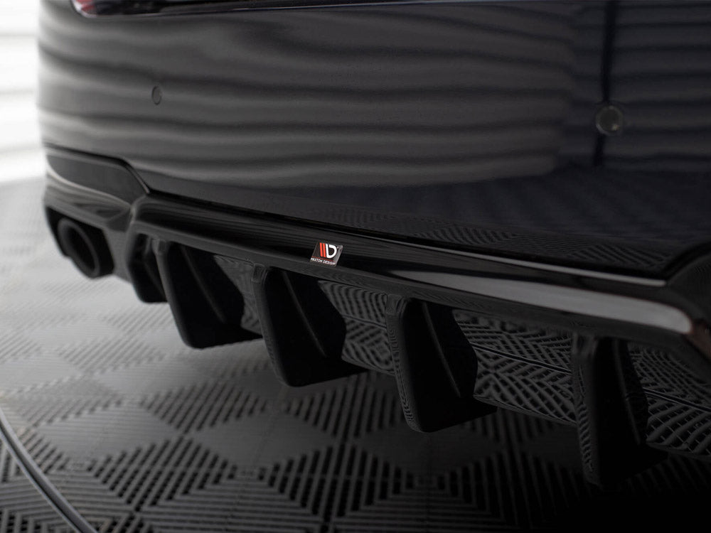 Rear Valance V2 - BMW 5 Series (M-Pack F10 / F11 (Version with two single exhausts)