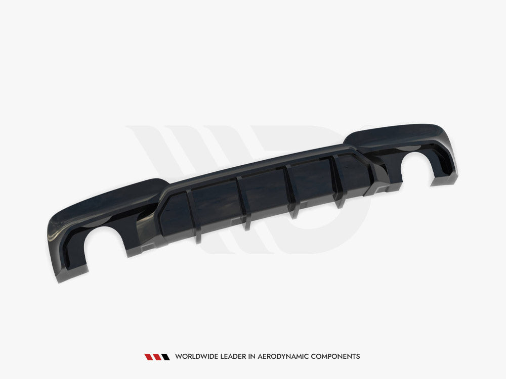Rear Valance V2 - BMW 5 Series (M-Pack F10 / F11 (Version with two single exhausts)