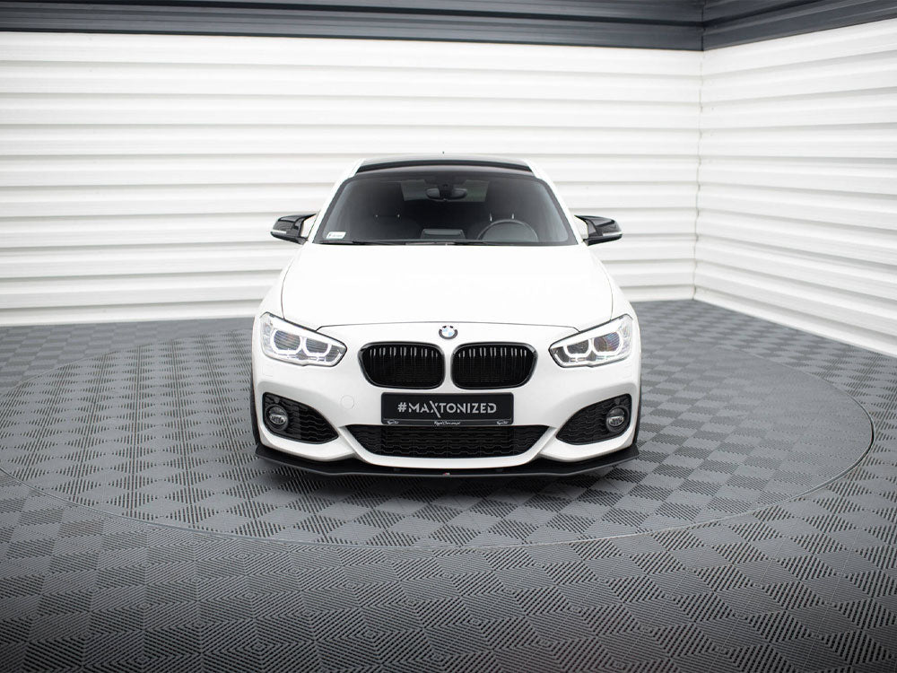 Street PRO Front Splitter V.3 + Flaps - BMW 1 Series F20 (M-Pack Facelift / M140i)