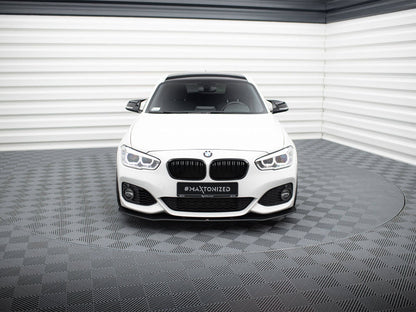 Street PRO Front Splitter V.3 + Flaps - BMW 1 Series F20 (M-Pack Facelift / M140i)