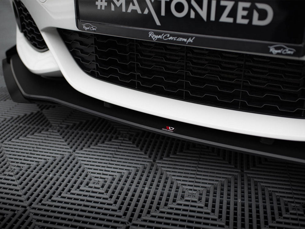 Street PRO Front Splitter V.3 + Flaps - BMW 1 Series F20 (M-Pack Facelift / M140i)
