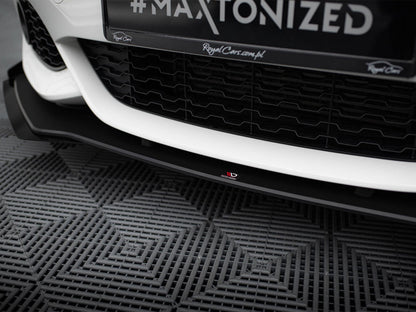 Street PRO Front Splitter V.3 + Flaps - BMW 1 Series F20 (M-Pack Facelift / M140i)