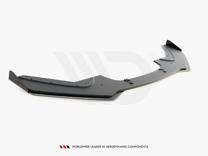 Street PRO Front Splitter V.3 + Flaps - BMW 1 Series F20 (M-Pack Facelift / M140i)
