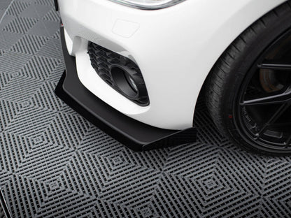 Street PRO Front Splitter V.3 + Flaps - BMW 1 Series F20 (M-Pack Facelift / M140i)