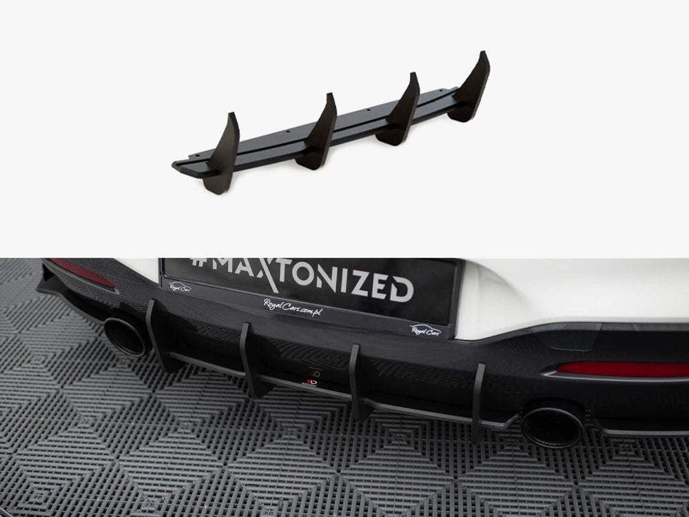 Street PRO Rear Diffuser V.3 - BMW 1 Series F20 (M140i)