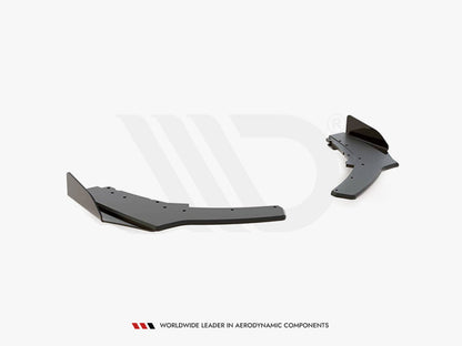 Street PRO Rear Side Splitters V2 + Flaps - BMW 1 Series F20 (M140i)