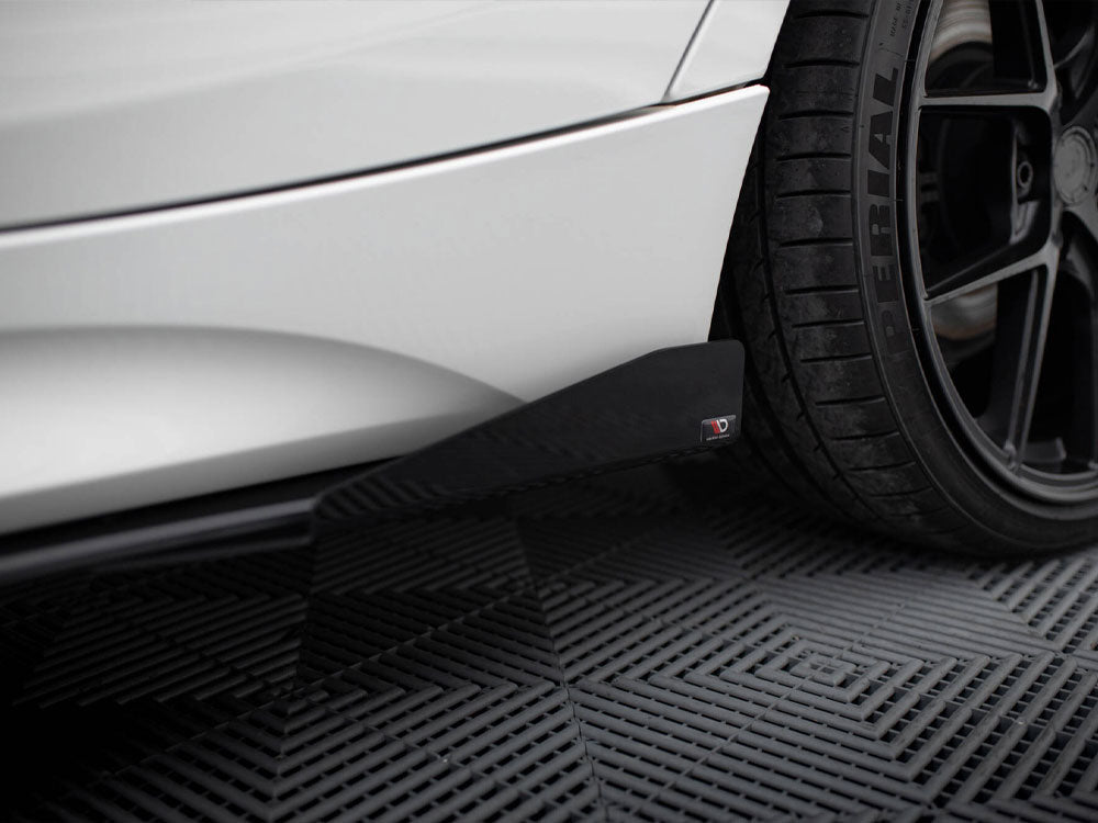 Street PRO Side Skirts Diffusers V2 + Flaps - BMW 1 Series F20 (M135i / M140i / M-Pack)