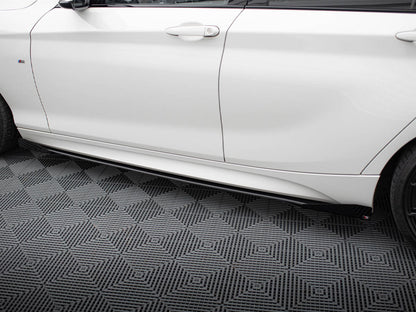 Street PRO Side Skirts Diffusers V2 + Flaps - BMW 1 Series F20 (M135i / M140i / M-Pack)